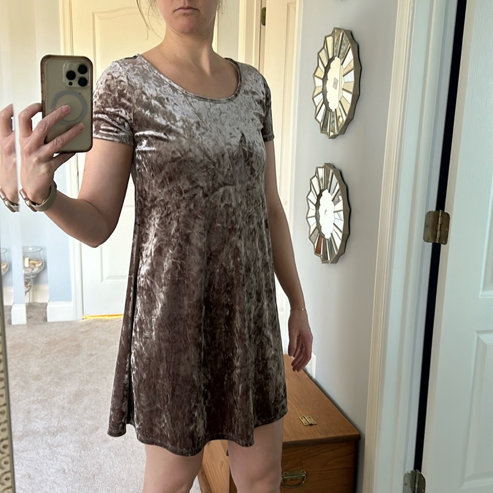 Socialite Velvet Dress
